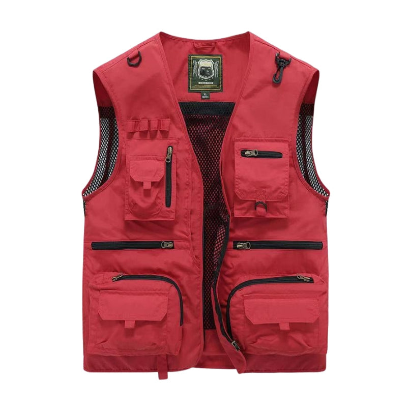 Toby – Lightweight Outdoor Vest with Zipper and Functional Pockets