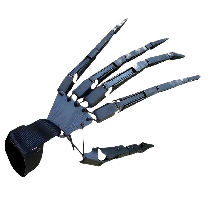 BoneCraft - Skeleton Glove With Movable Fingers For Halloween Costumes