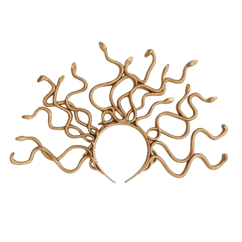 Sylphine – Snake-Themed Costume Headband with Serpent Design