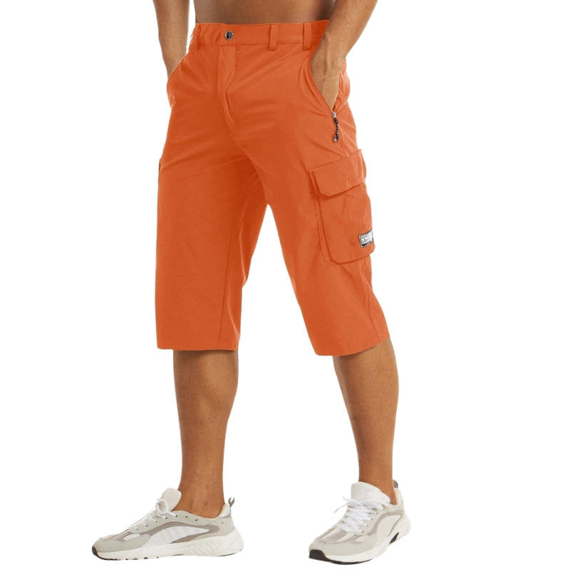Daxon – Lightweight Cargo Shorts with Adjustable Waist and Utility Pockets