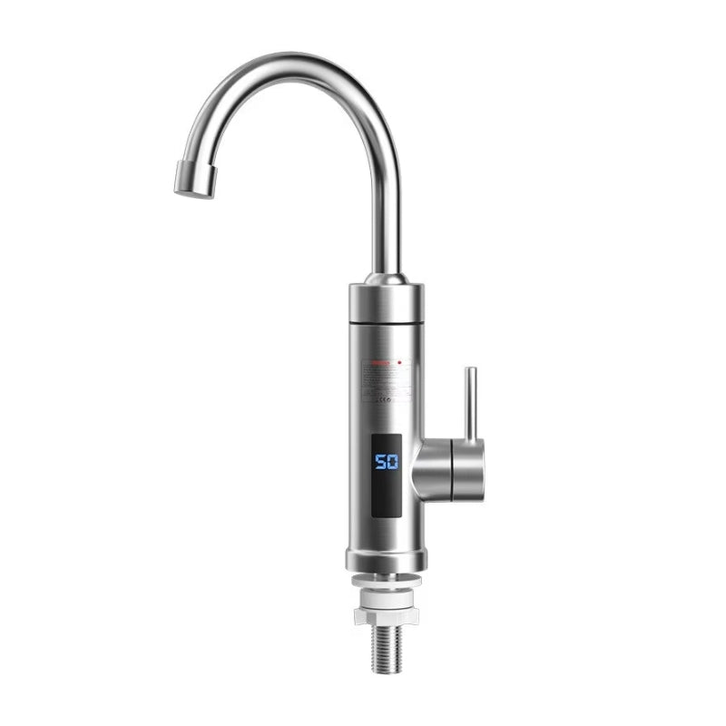 AquaGlide – Electronic Kitchen Faucet with Sensor Control and Temperature Display