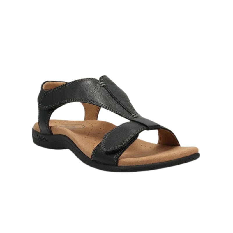 Arlo – Contemporary Open Toe Sandals with Adjustable Velcro Strap