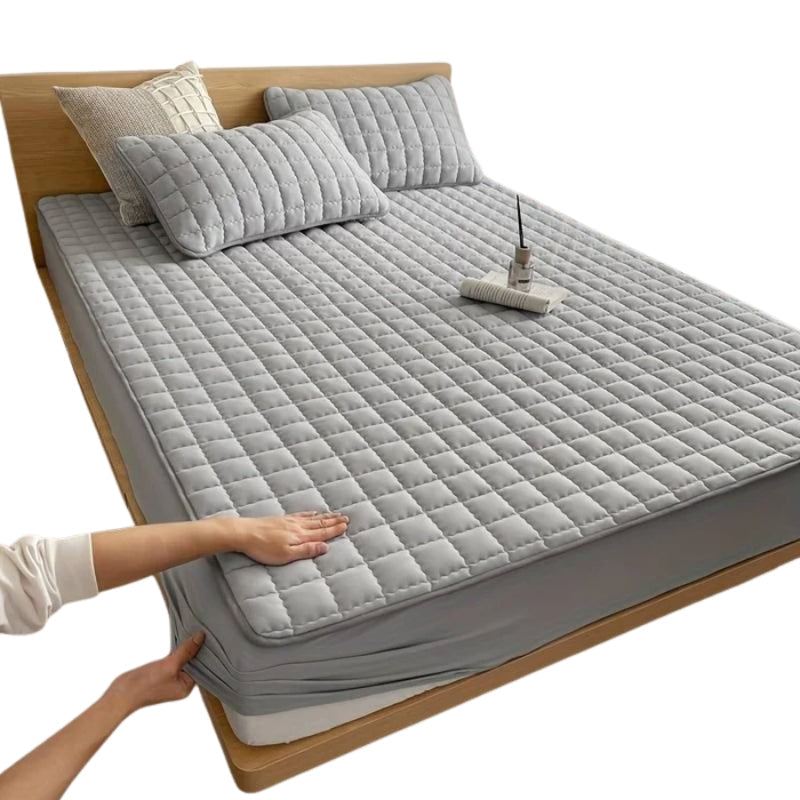 SleepEase – Quilted Mattress Cover with Soft, Breathable Texture