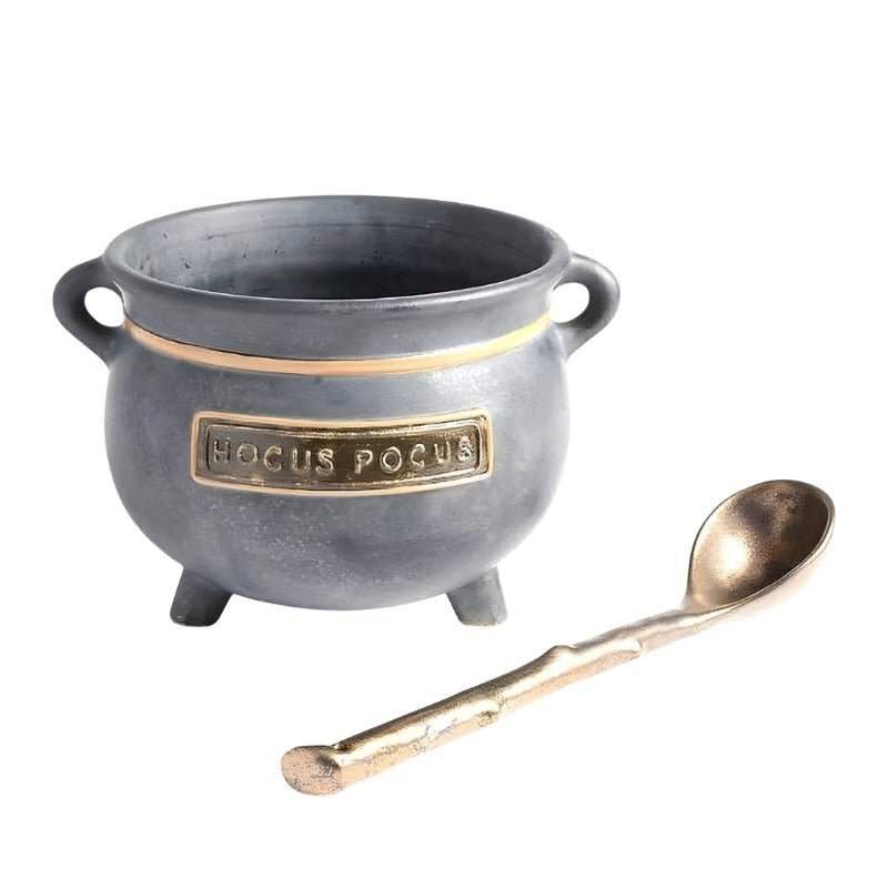 FestivaTray - Halloween Cauldron Shaped Serving Tray With Classic Design