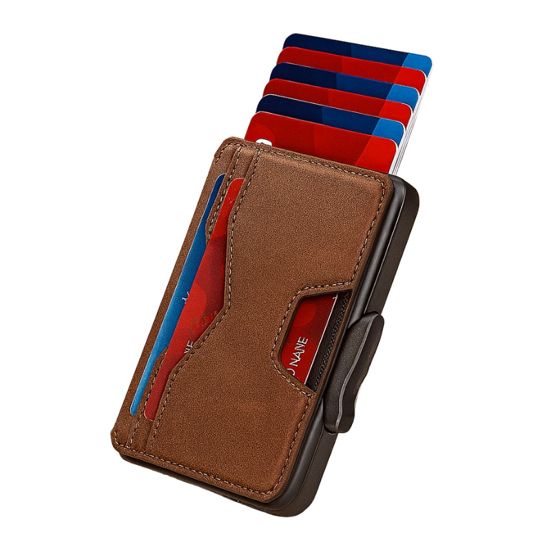 Jakob – Magnetic Card Holder with RFID Blocking for Secure Storage