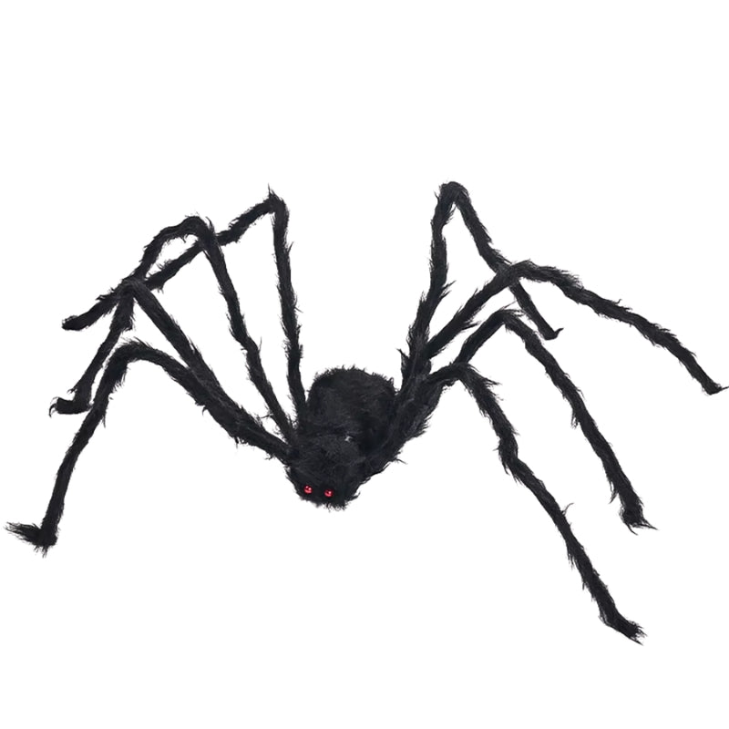 CreepNest – Giant Halloween Spider Set with Webs and Outdoor Accessories