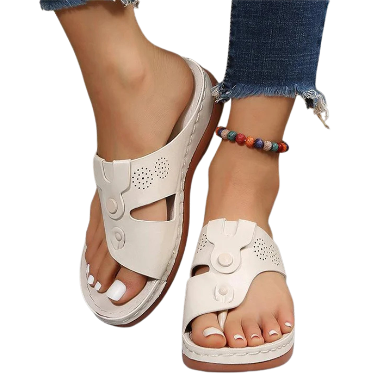 Grace – Stylish Sandals with Supportive Sole and Fashionable Leopard Print for Comfort
