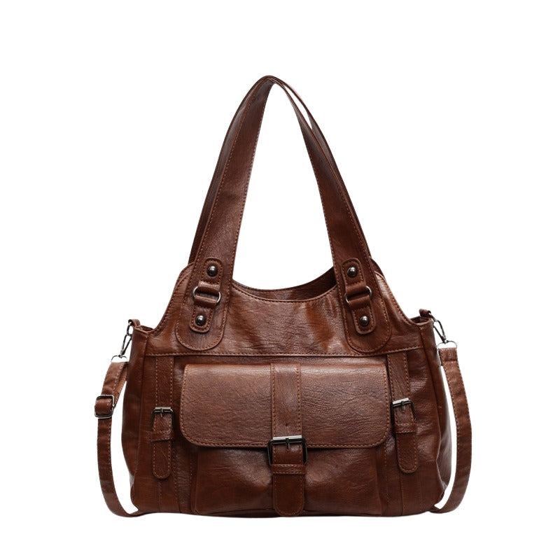 Reagan - Handbag with adjustable shoulder strap and multiple compartments