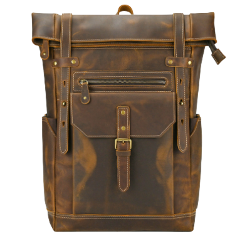 Bradley Backpack with Adjustable Shoulder Strap and Multiple Zippered Pockets