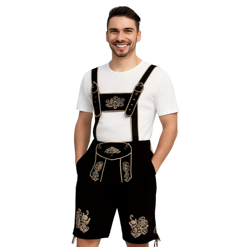 Nicholas – Traditional Lederhosen with Adjustable Straps
