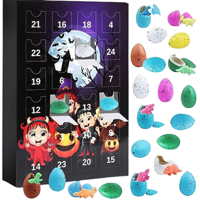 MystiStones – 24-Day Halloween Countdown Calendar with Mystery Stones and Mini Treasures