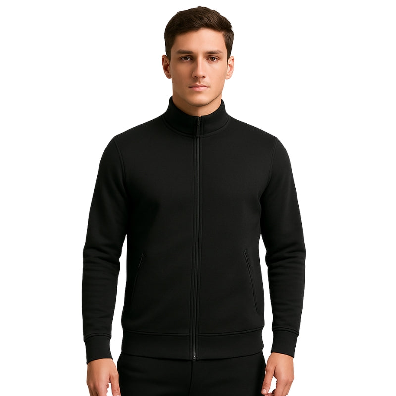 Tobias – Long Sleeve Jacket with Zip and Pockets