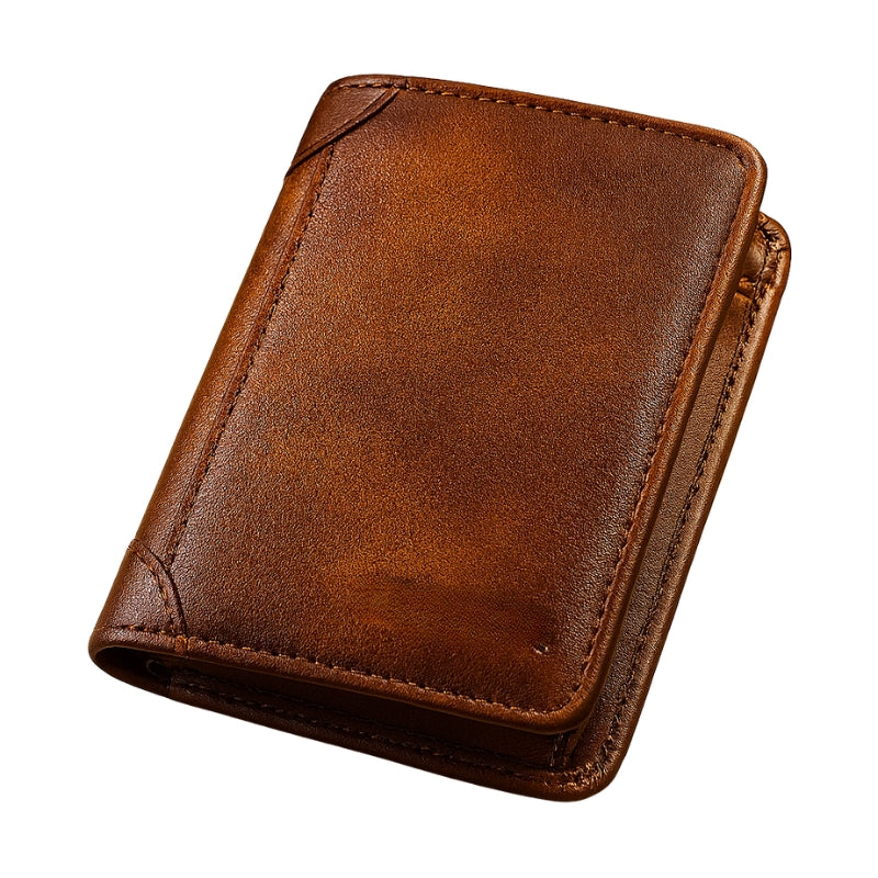 Jakob – Short Bifold Wallet with Card Holder and ID Holder
