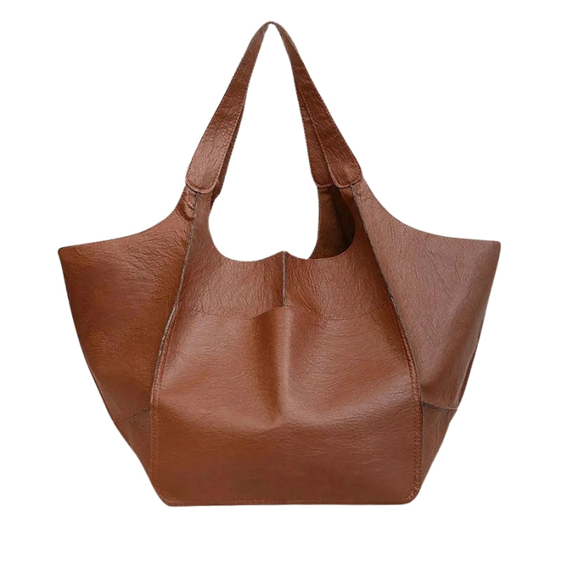 Caelis – Shoulder Bag with Wide Strap and Zipper Closure