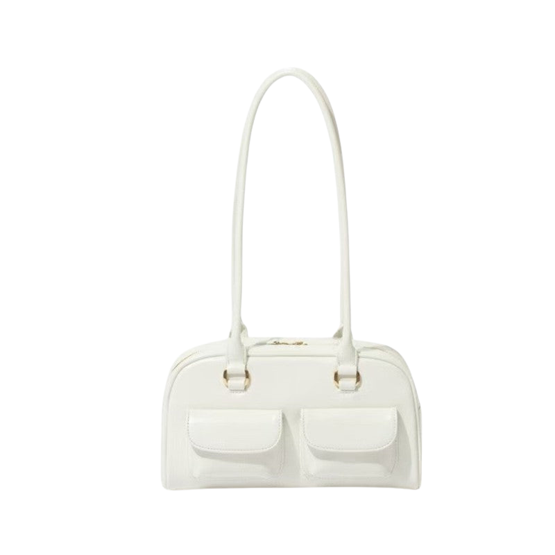 Maeve – Multi-pocket handbag with zip closure and single shoulder strap