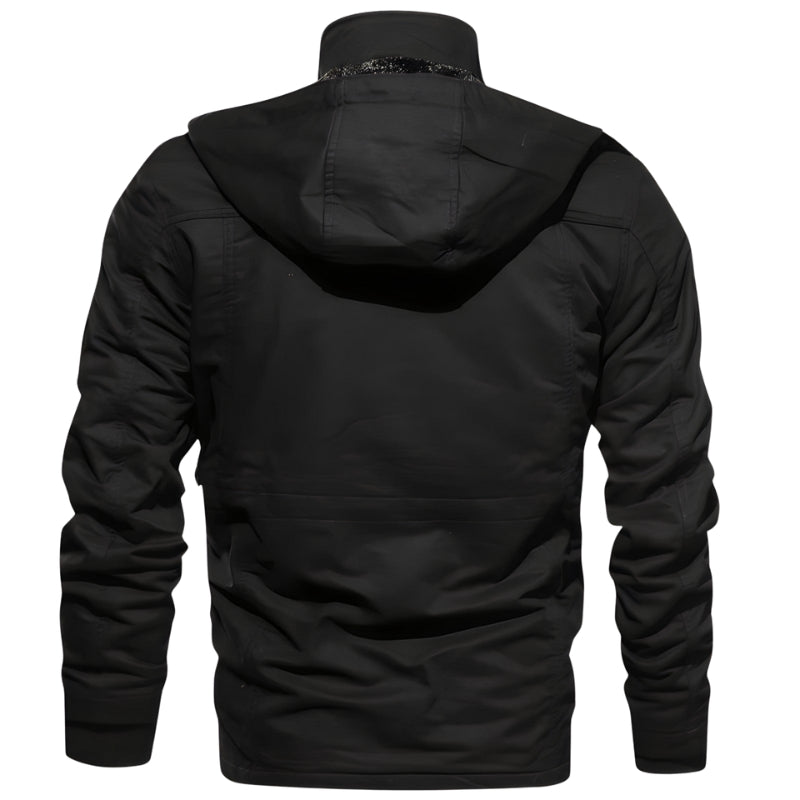 Adrian – Long Sleeve Jacket with Adjustable Waist and Pockets