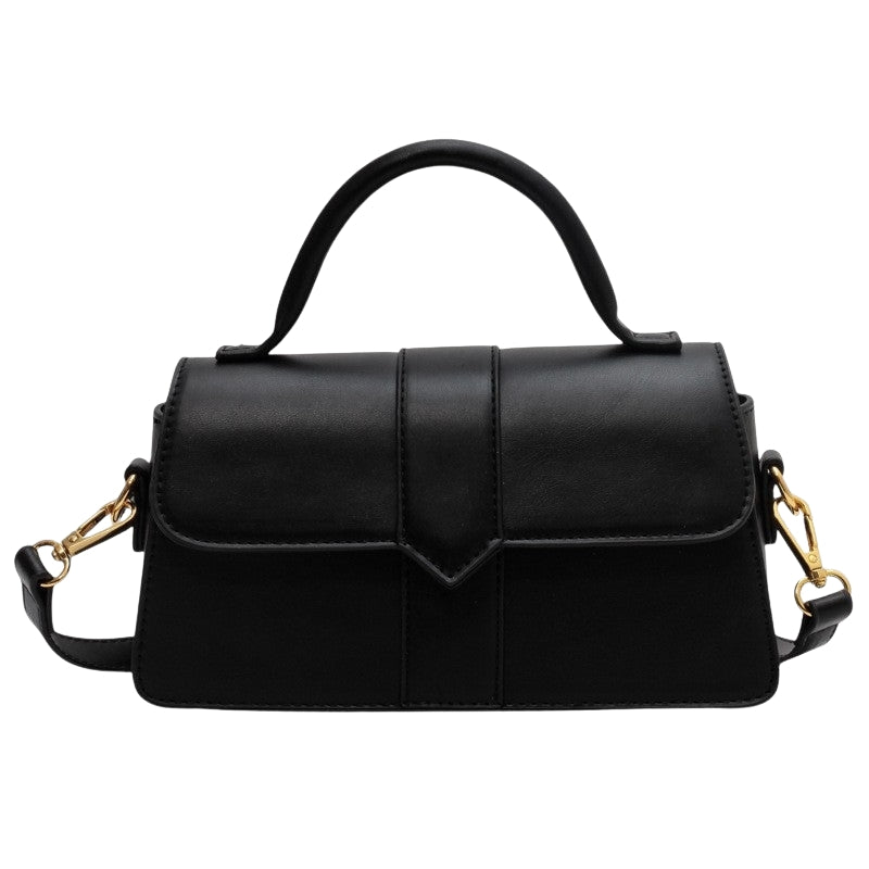 Stella – Classic Small Square Handbag with Shoulder Strap