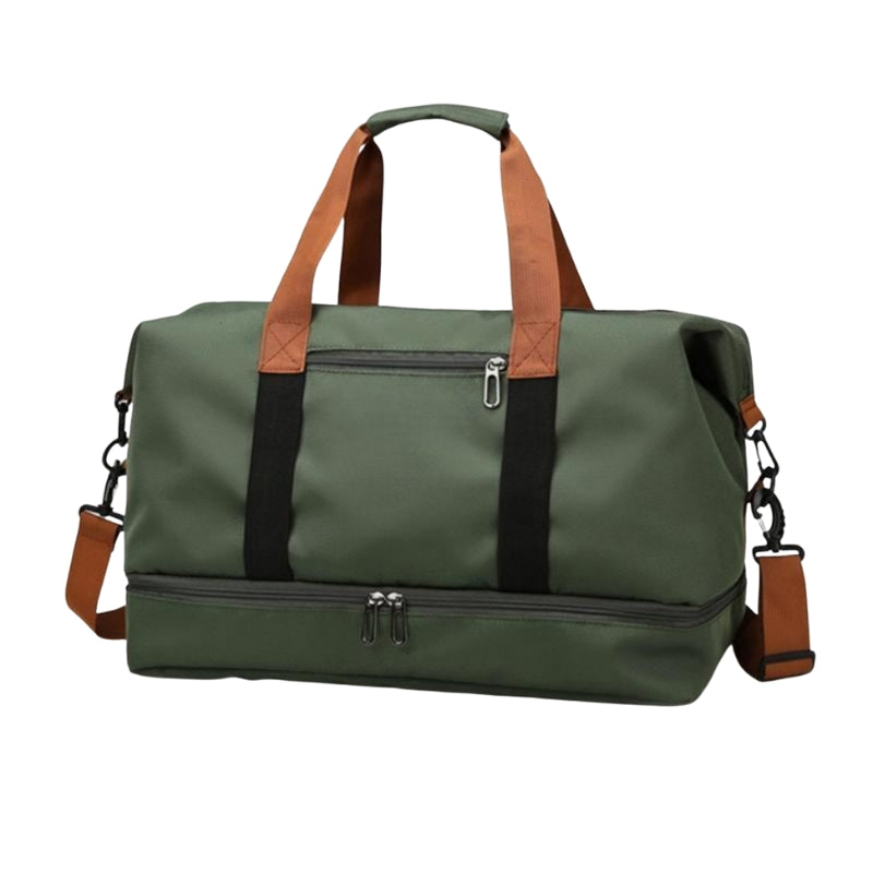 CarryFlex – Large Sports and Travel Bag with Multi Zippered Pockets