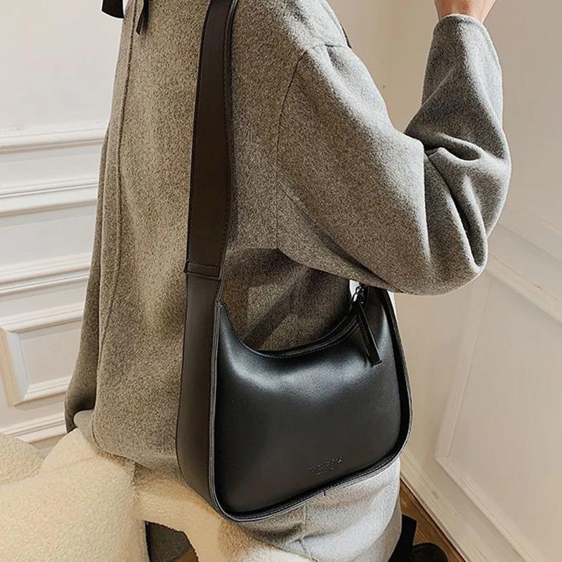 Ophelia – Leather Shoulder Bag with Adjustable Strap