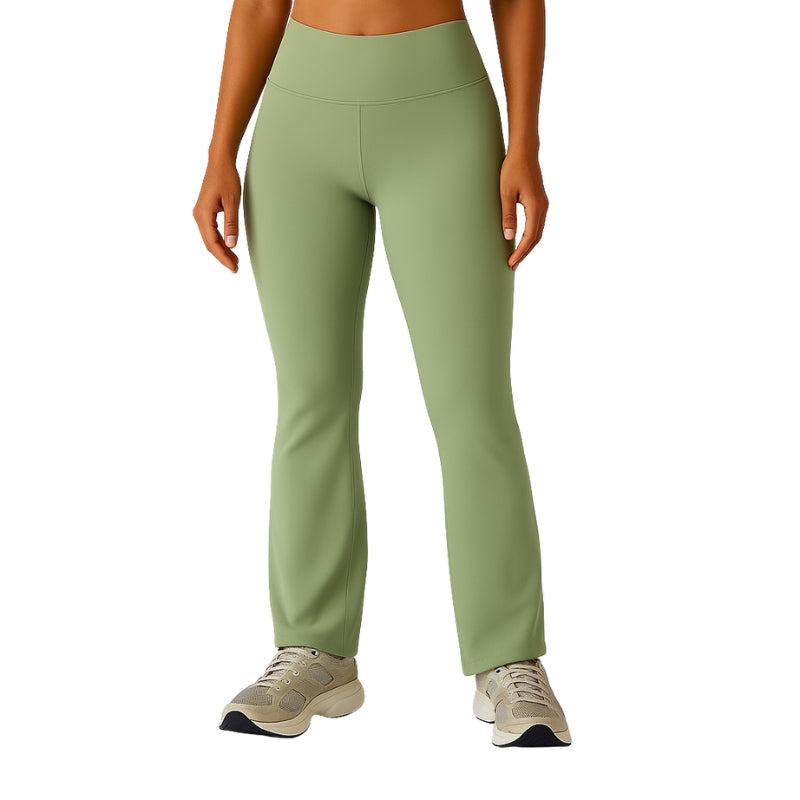 Sarah – High Waisted Wide Leg Pants with Slim Waist