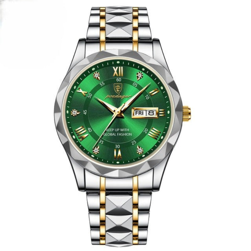 Adrian – Men’s Watch with Waterproof Build and Luminous Display