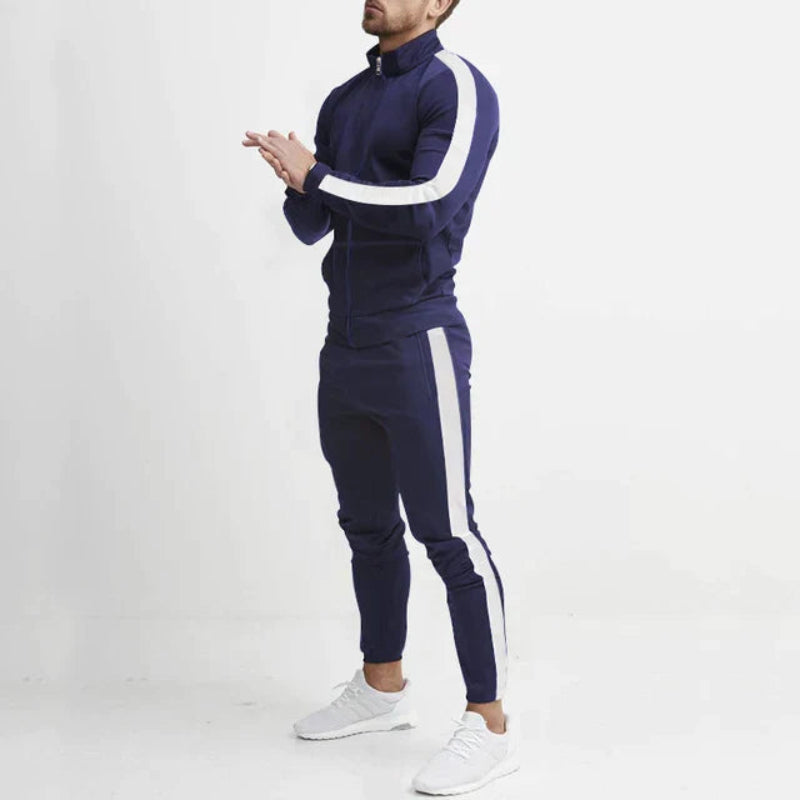 Harry - Polyester Tracksuit With Stripe Detailing