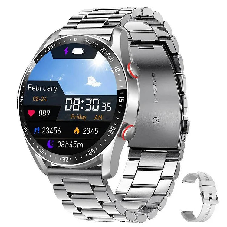 PulseMate – Health Tracking Smartwatch with Bluetooth Calling and Music Storage