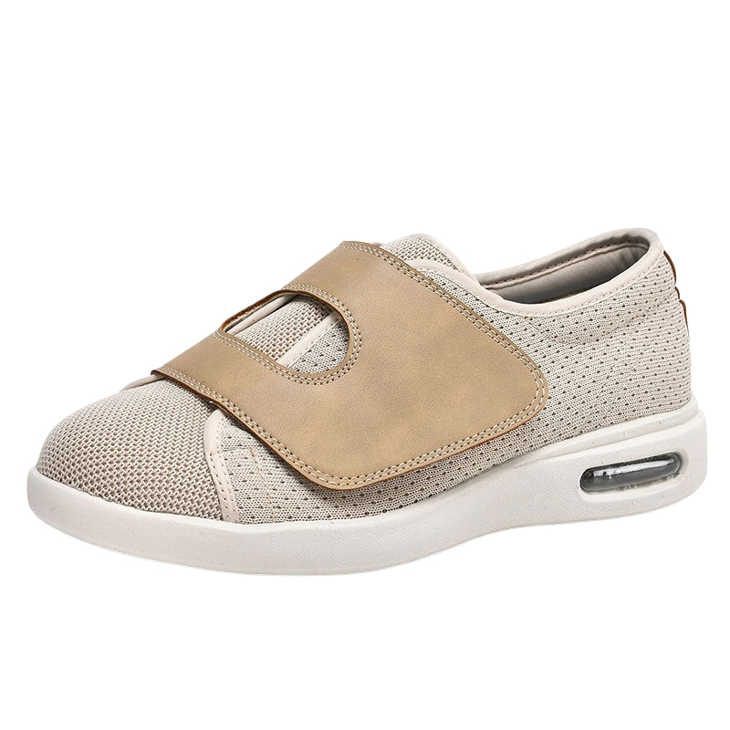 StrideEase – Round Toe Unisex Shoes With Wide Adjustable Straps