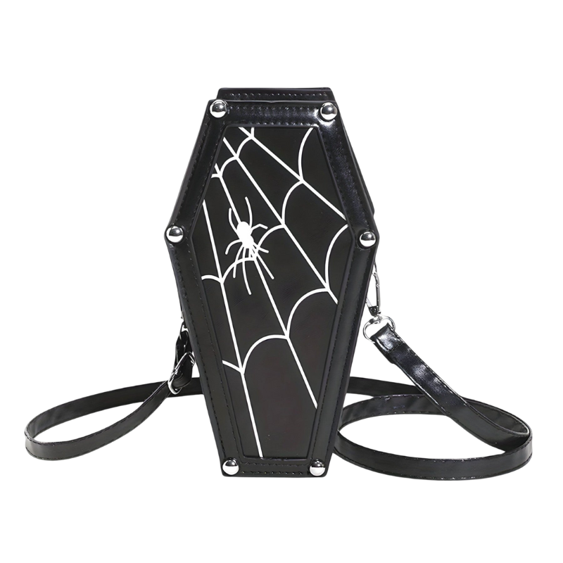 Noelia – Leather Crossbody Bag with Adjustable Strap and Compact Design