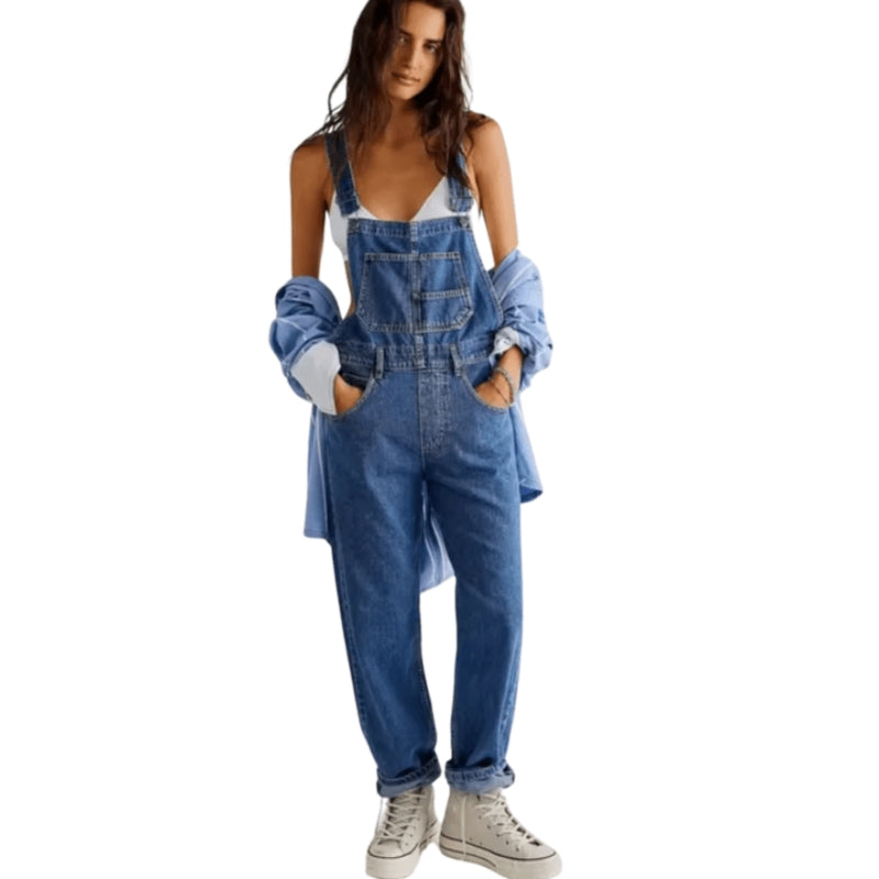 Diana – Adjustable Strap Jumpsuit with Secure Pockets