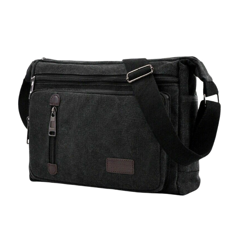 UrbanVoy – Water-Repellent Shoulder Bag With Adjustable Strap and Multiple Pockets