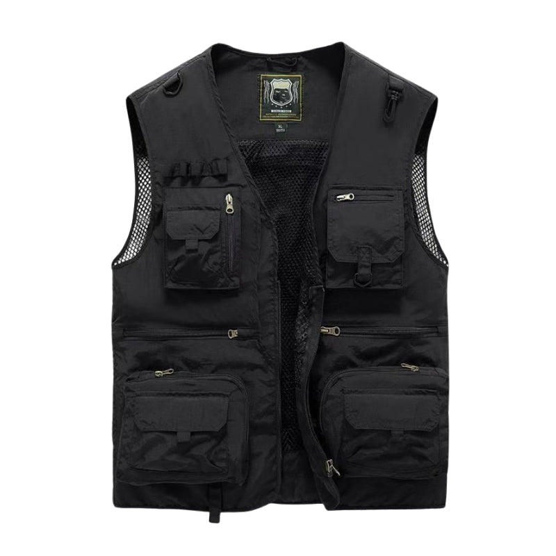 Toby – Lightweight Outdoor Vest with Zipper and Functional Pockets