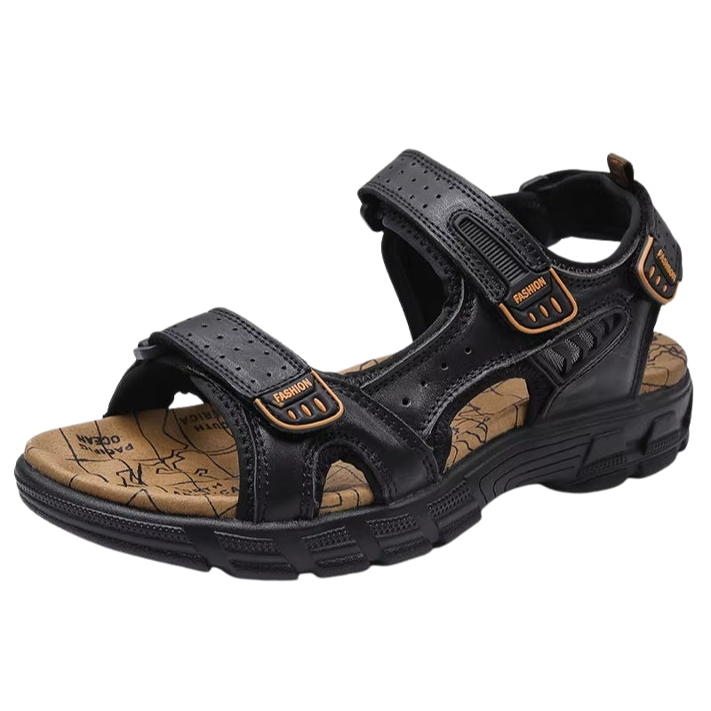 Matthew – Adjustable Open-Toe Sandals with Cushioned Sole