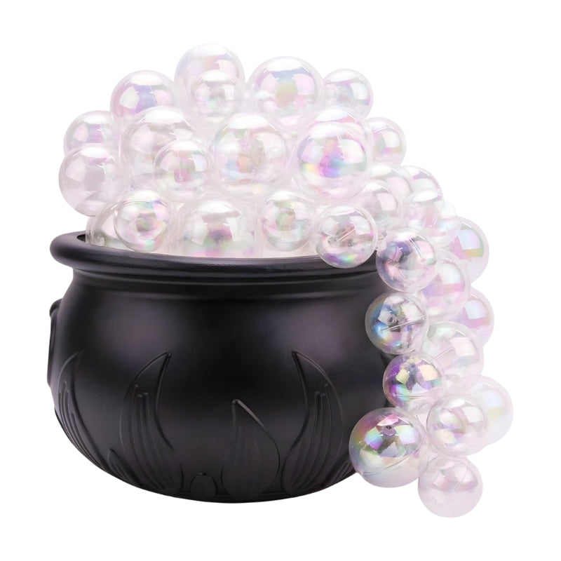 MysticBrew – Bubbling cauldron with LED lights for Halloween decoration