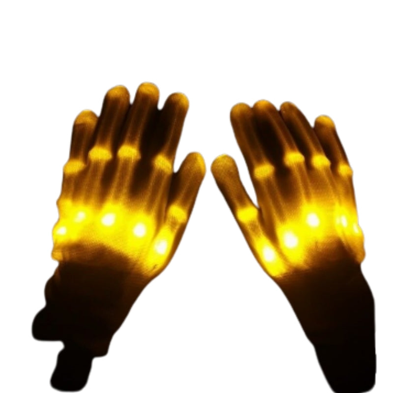 LumoGlow – LED Neon Gloves with Adjustable Light Effects