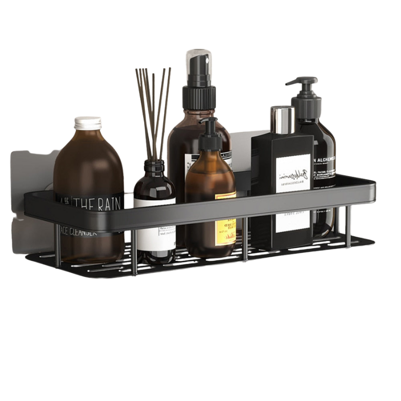 CornerNest – Bathroom Shelf with Drill-Free Installation and Water-Resistant Finish