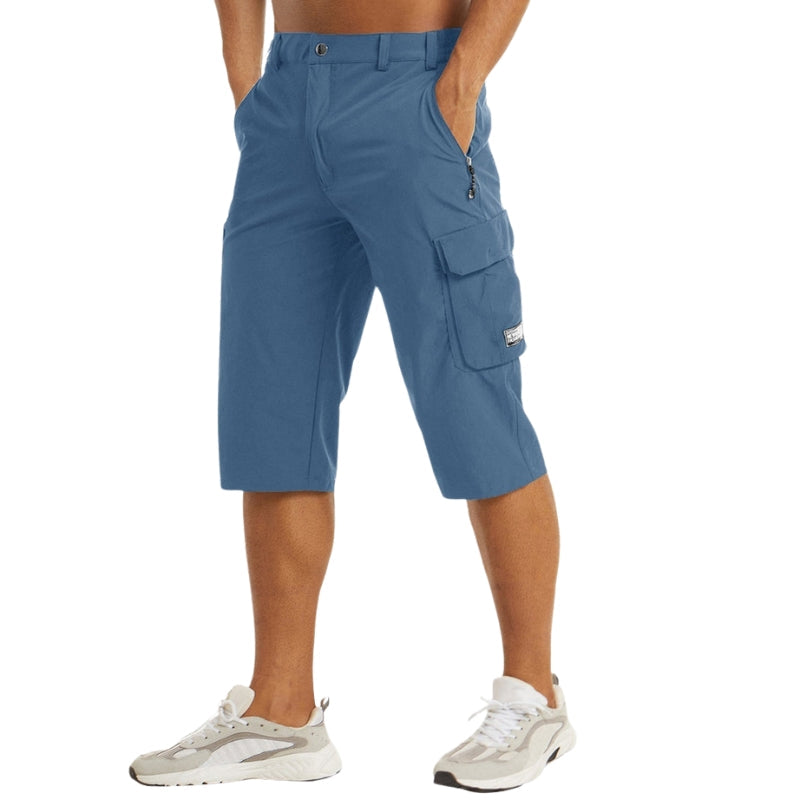 Daxon – Lightweight Cargo Shorts with Adjustable Waist and Utility Pockets