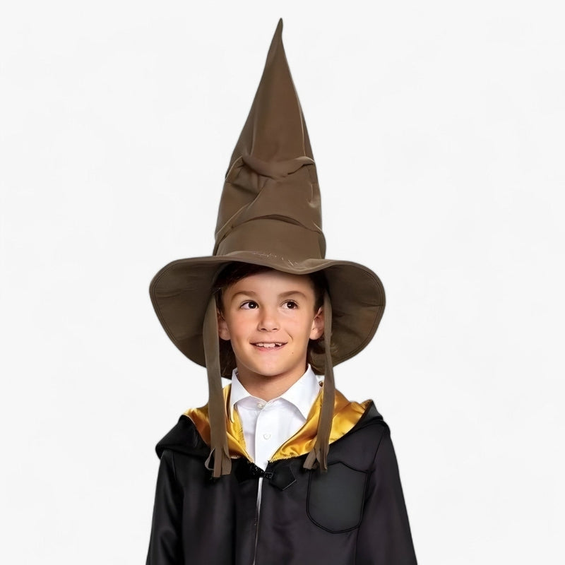 MysticCrown - Unisex Witch Hat for Halloween Costume