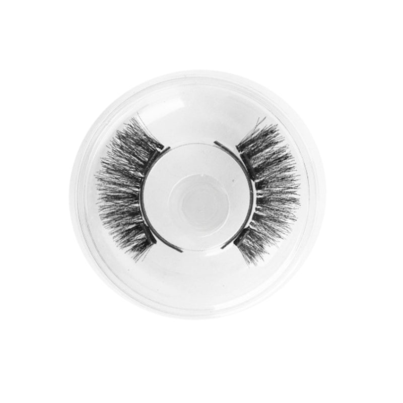 Amara – Handmade 3D Magnetic Lash Set with Voluminous Black Lashes and Magnetic Tweezers