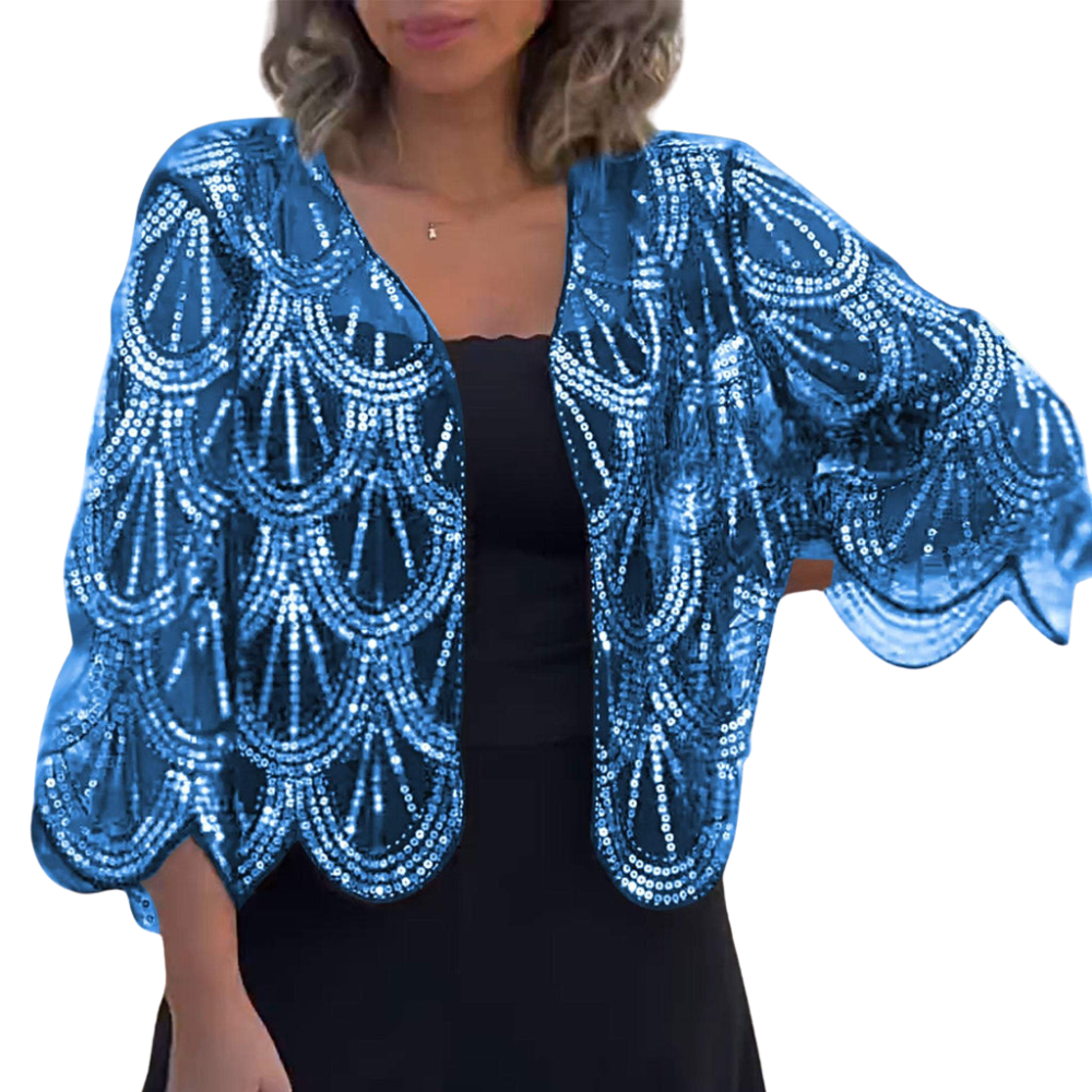 Johanna – Short Sleeve Open Front Cardigan with Relaxed Fit
