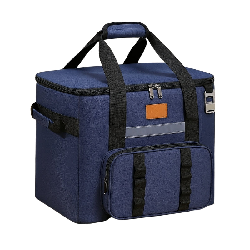 FrescoBag – Large Foldable Cooler Bag with Multiple Compartments