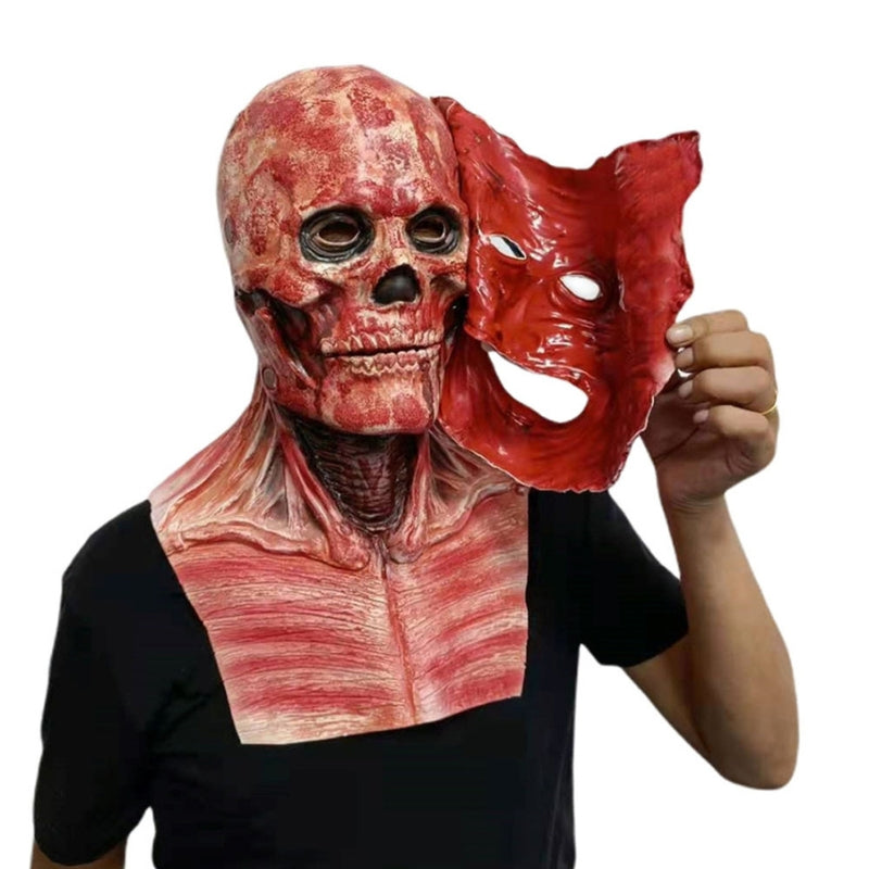 FearSkin – Double-Layered Face Mask with Removable Shell and Movable Jaw