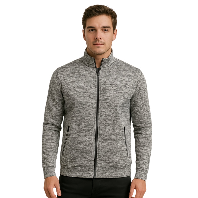 Tobias – Long Sleeve Jacket with Zip and Pockets
