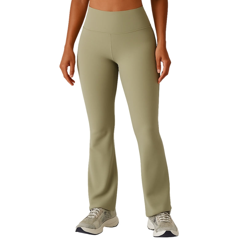 Sarah – High Waisted Wide Leg Pants with Slim Waist