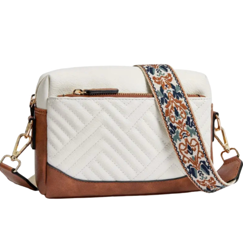 Lily – Handbag with adjustable shoulder strap and multiple zipped compartments