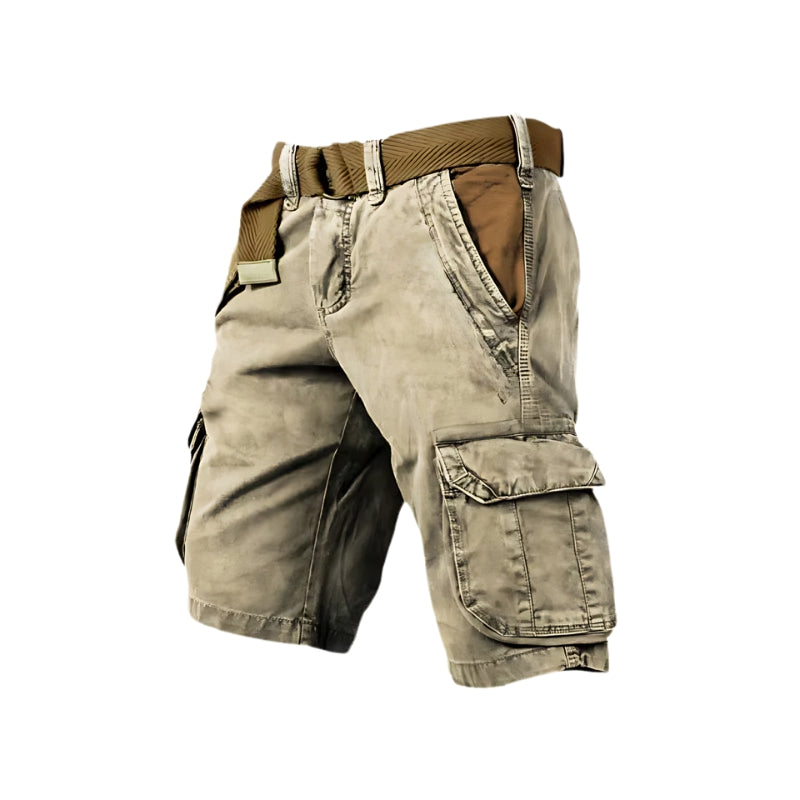 Harry – Stretch Cargo Shorts with Multifunction Pockets