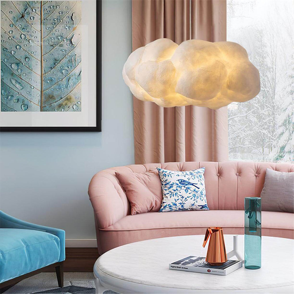 CloudGlow – Cloud-Shaped Pendant Lamp with Soft Diffused Light