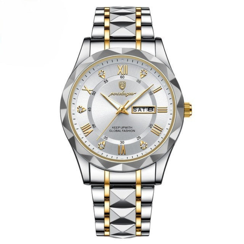 Adrian – Men’s Watch with Waterproof Build and Luminous Display