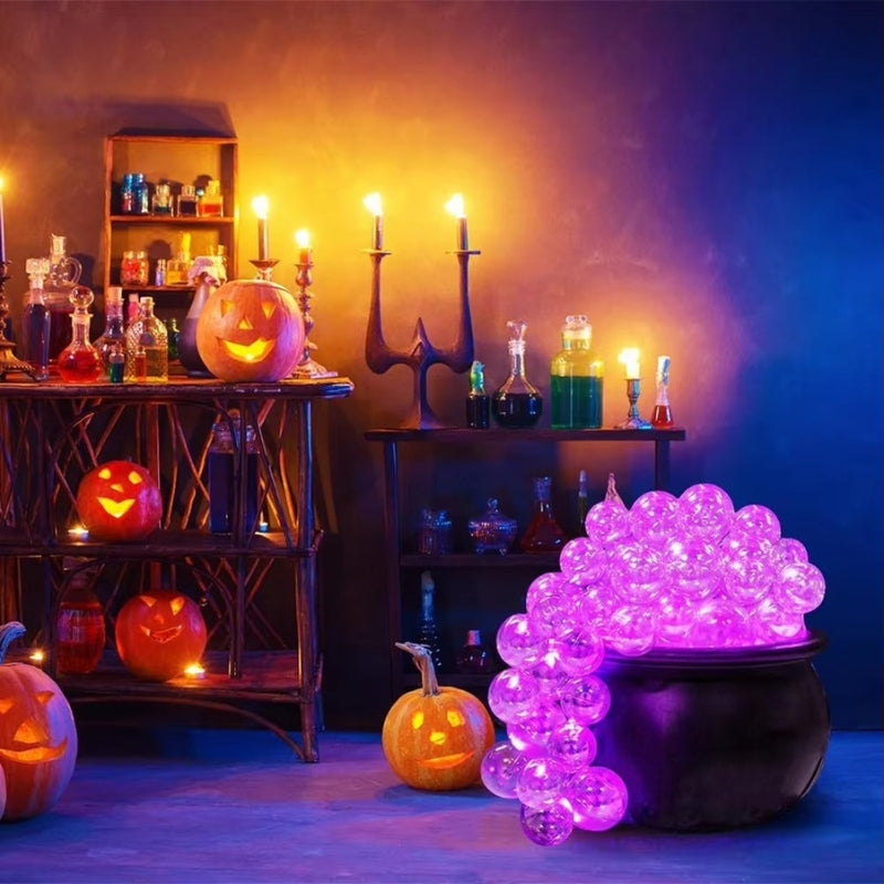 MysticBrew – Bubbling cauldron with LED lights for Halloween decoration