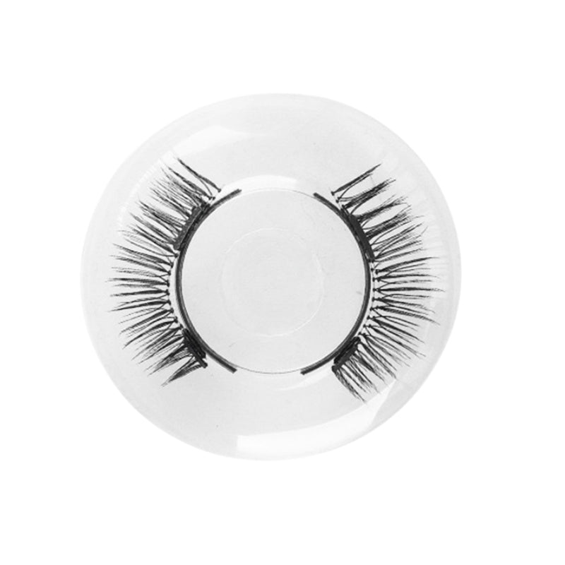 Amara – Handmade 3D Magnetic Lash Set with Voluminous Black Lashes and Magnetic Tweezers